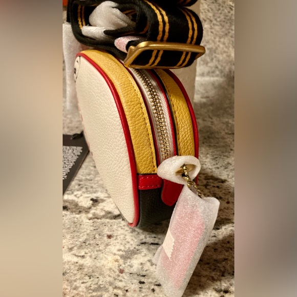 Coach X Disney Keith Haring Mickey Mouse UFO Camera Crossbody Bag NWT - Picture 15 of 16